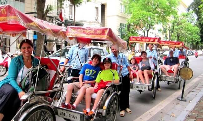 Cyclo trip Hanoi